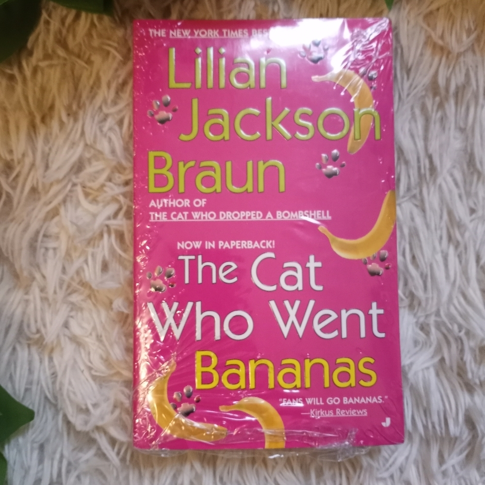 The Cat Who Went Bananas Paperback Book
